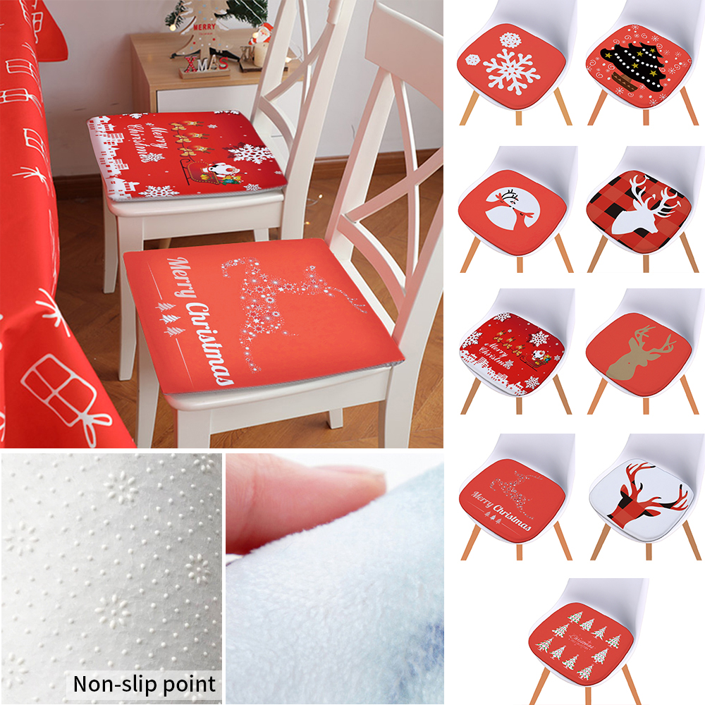 Square Chair Cushion Seat Pads Kitchen Dining removable cover