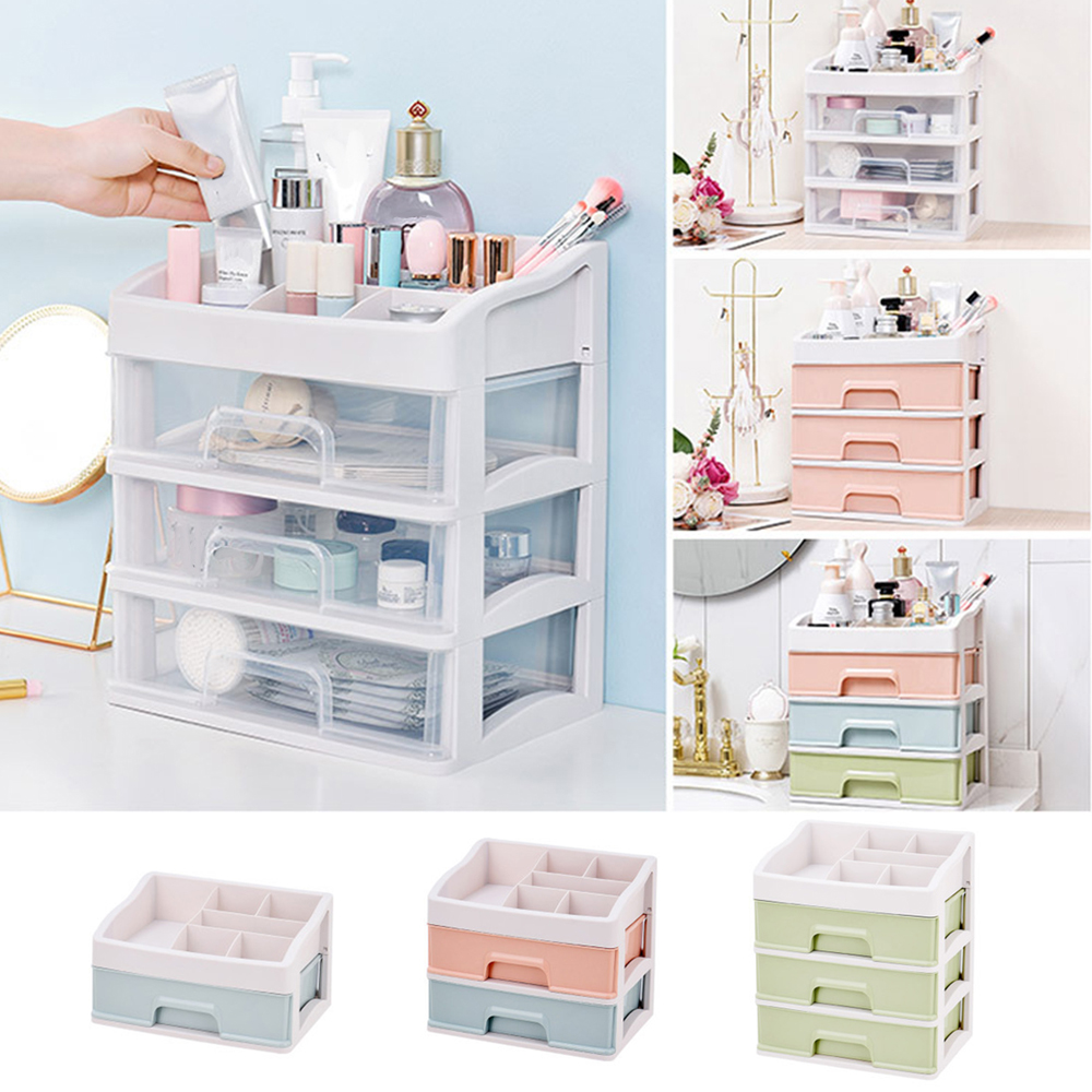 Cosmetic Makeup Drawer Storage Box Organizer Desktop Container