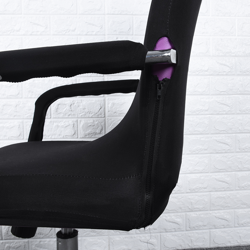 Elastic Chair Covers Rotating Stretch Office Soft Desk Seat Chair Slipcover Soft