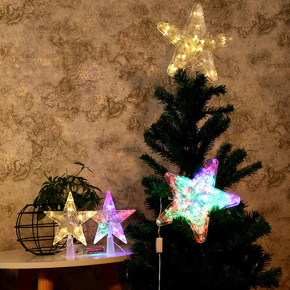 star christmas lights for tree