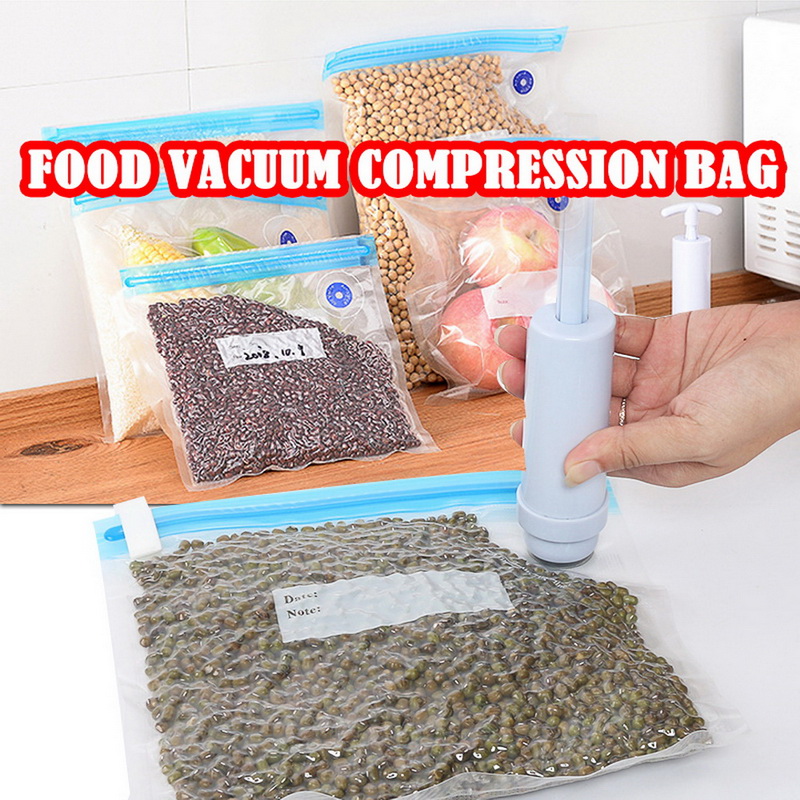 Vacuum Seal Food Storage Bags Vacuum Sealer Bags Embossed 5Pcs