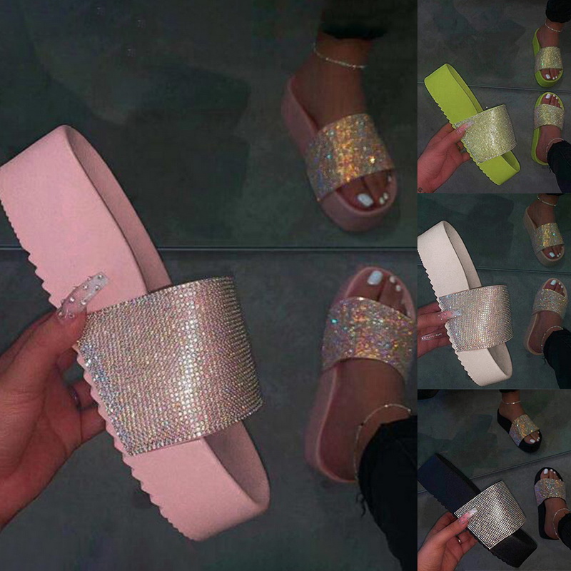 candies rhinestone sandals