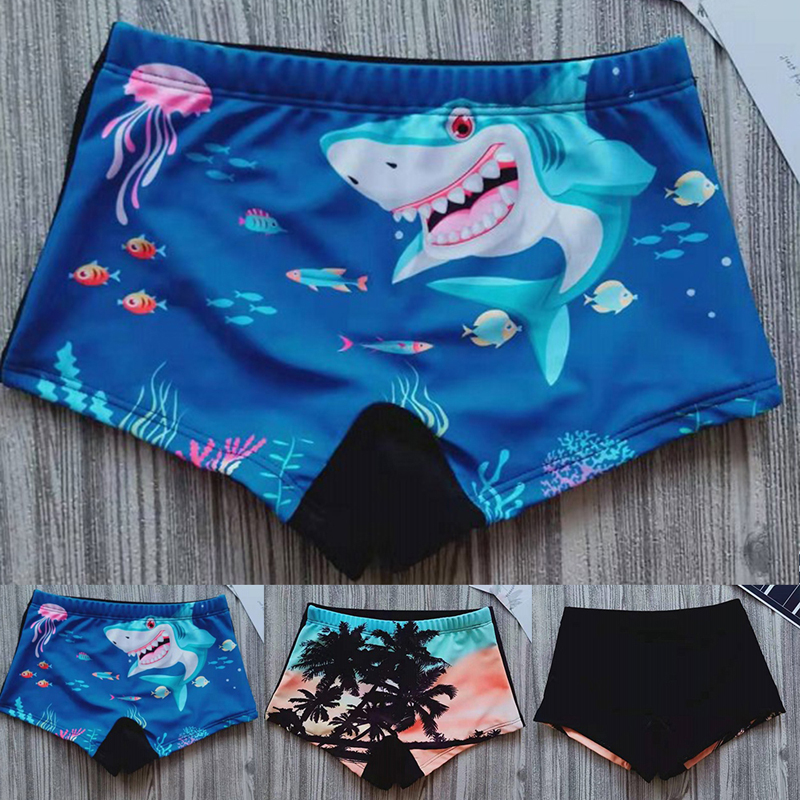 boys shark swimwear