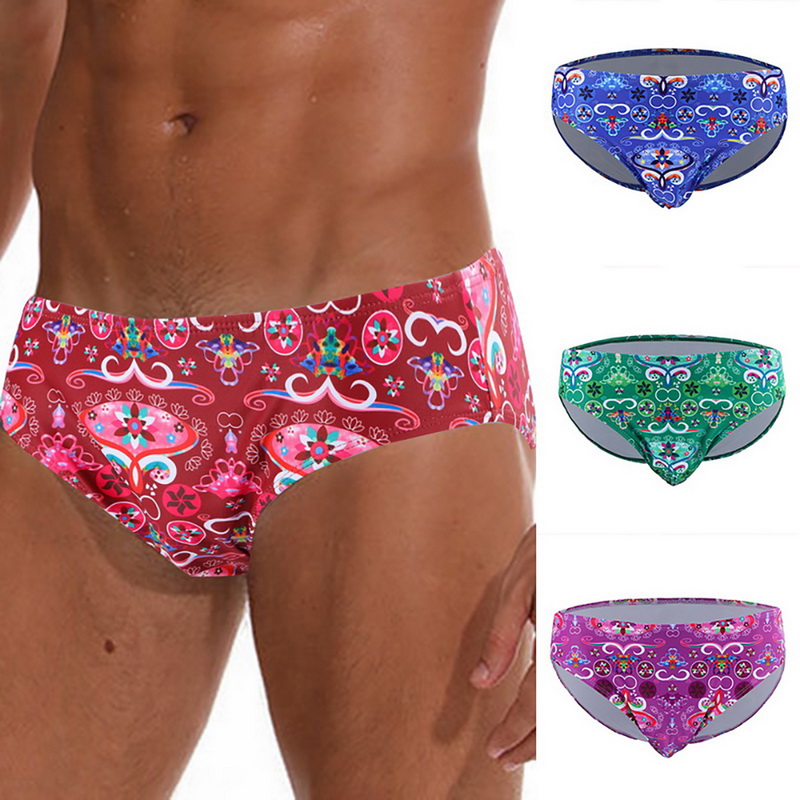 Men/'s Summer Casual Low-waist Panties Beach Bikini Swimsuits Swimming Trunks