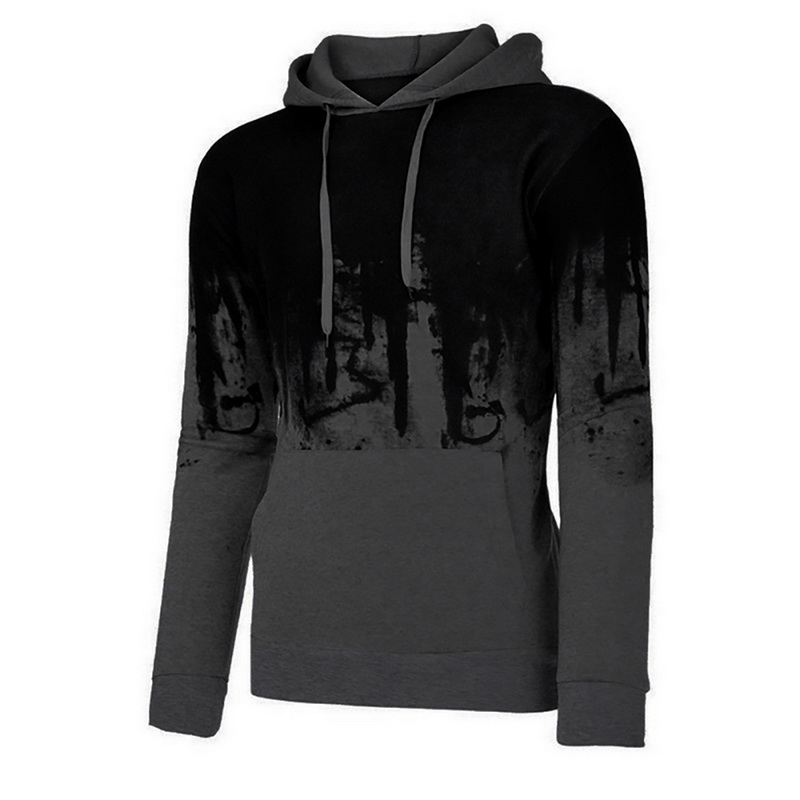 Männer Hoodies Druck Sweatshirt Hip Hop Herbst Winter Hoodie Pullover Baumwolle