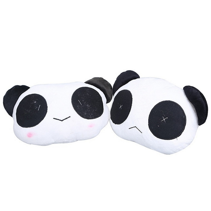 Hot Cute Cartoon Panda Plush Neck Rest Headrest Pillow Waist Cushion 7657