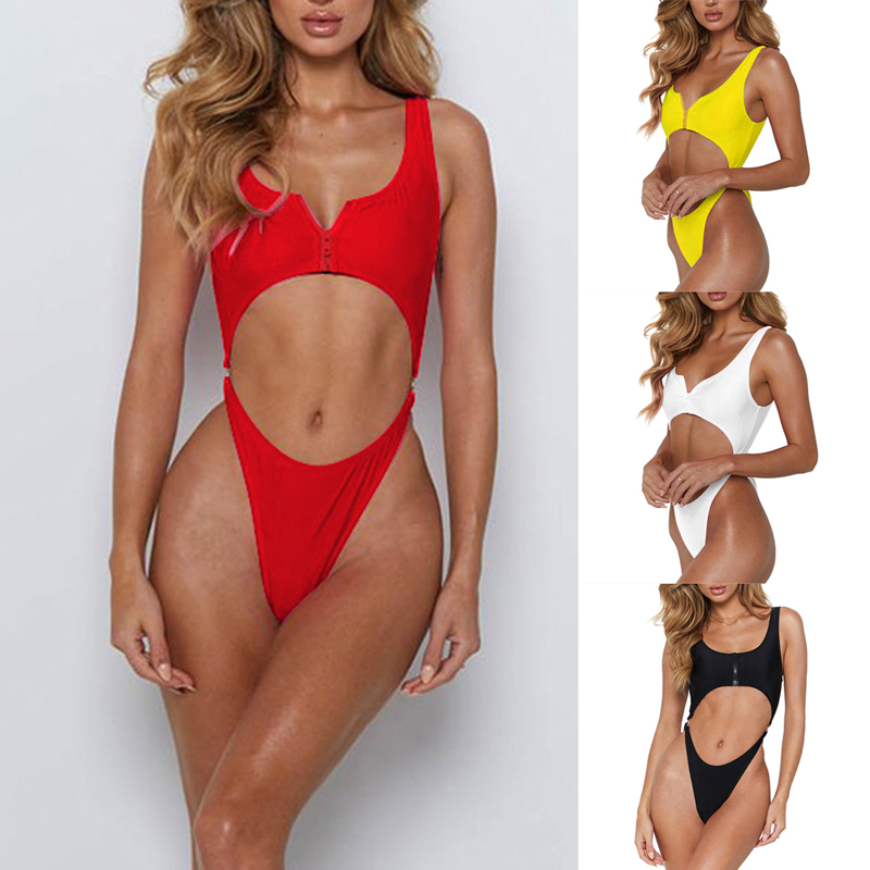 women's swimsuits zipper front