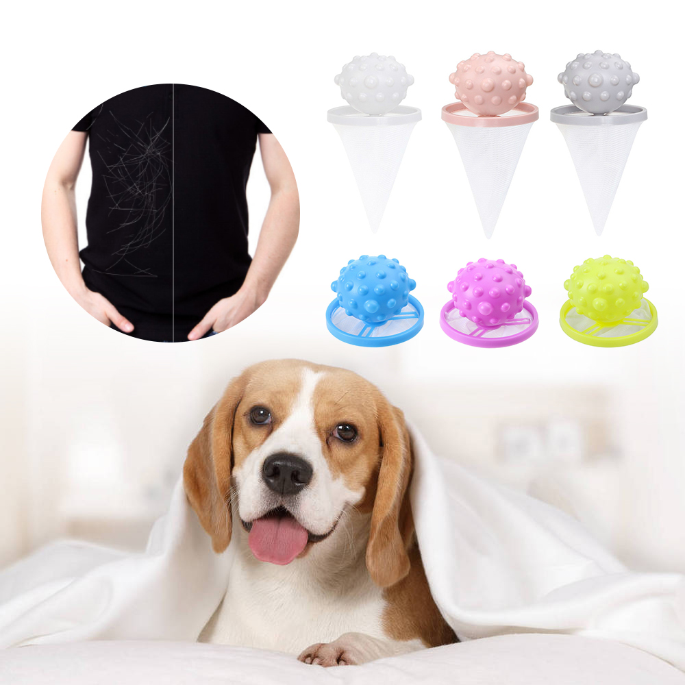 Laundry Filter Bag Floating Pet Lint Hair Catcher Washing Machine Mesh Pouch US