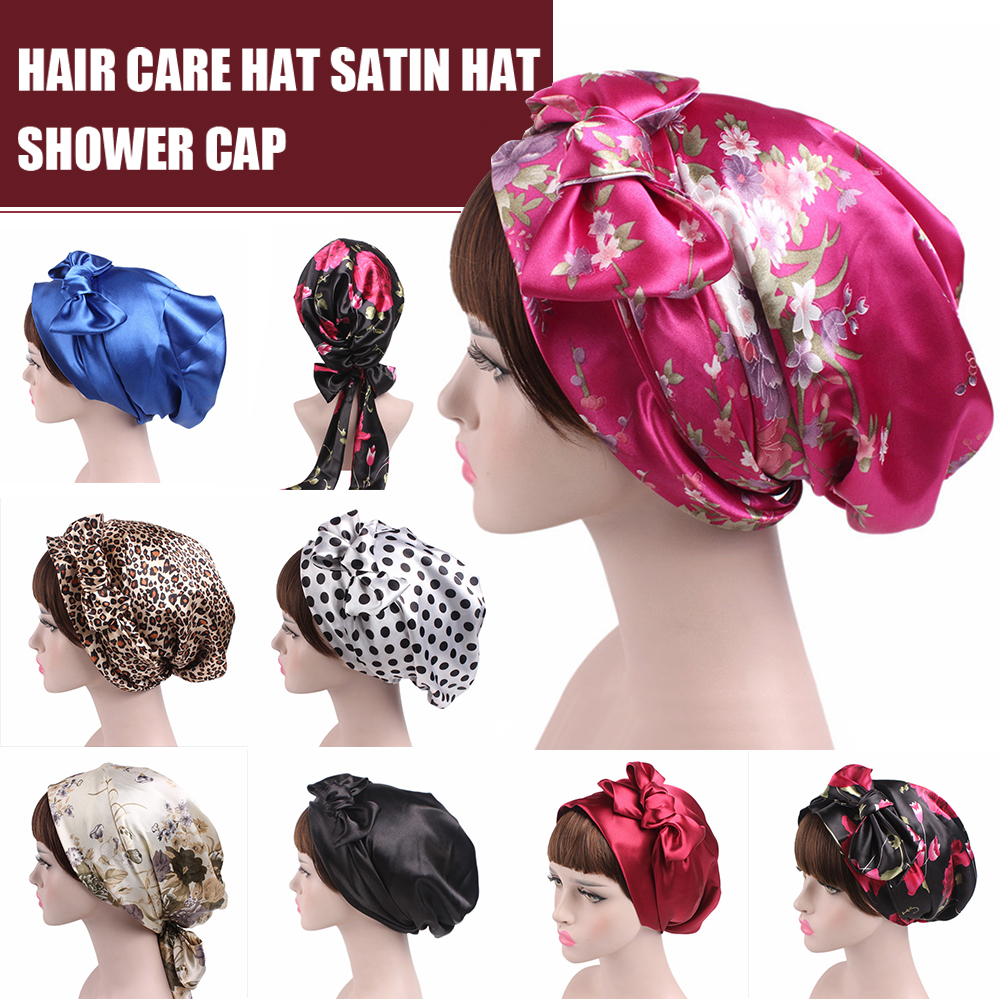 Damen Turban Hüte Mütze Bandana Schlafhaube Kopftuch Nachtkappe Chemo Cap Beanie