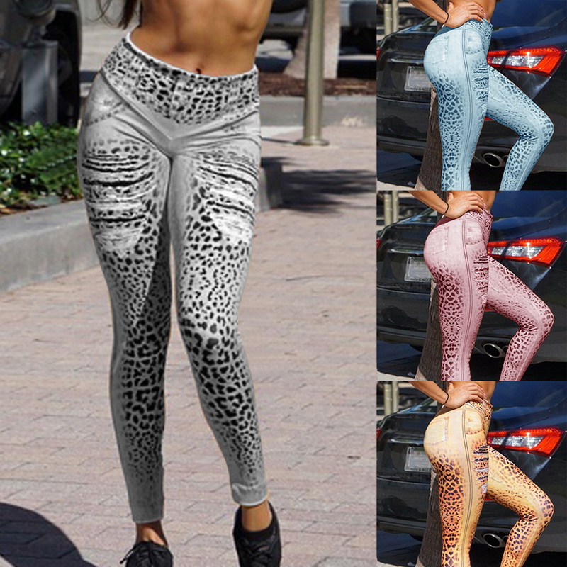 Damen Laufhose Leggings Mesh Netz Sport Stretch Fitness Yoga Gym Jogging Leggins
